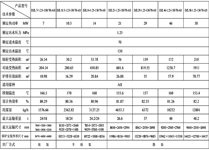 DZL系列链条热水锅炉